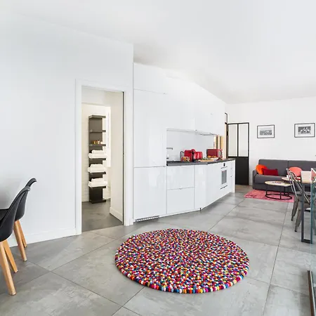 아파트 Spacious 90sqm - Zen Latin District - Notre-dame