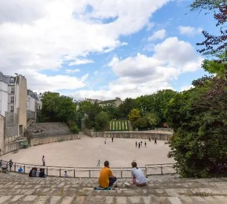 아파트 Spacious 90sqm - Zen Latin District - Notre-dame